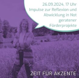 Impulse zur Reflexion und Abwicklung in Not geratener Förderprojekte